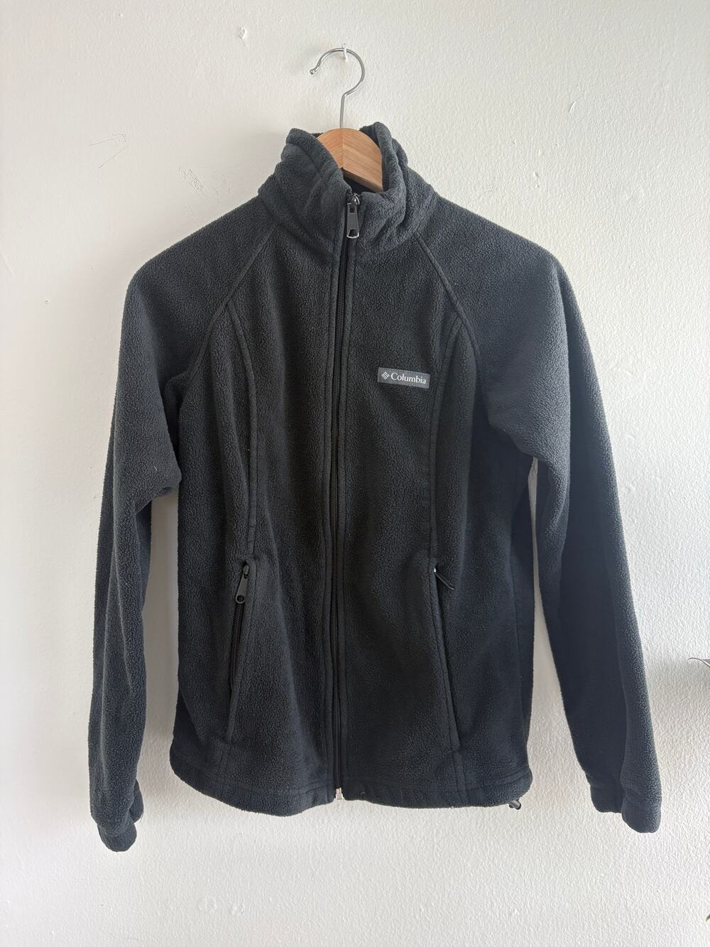 Columbia Sportswear Women's Black Full-Zip Fleece Jacket – Size Small
